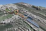 - urban planning study in invited developer's competition entry